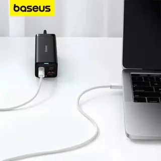 Cabo de dados turbo 100W nylon dynamic fast charging - 1m Baseus — foto do produto