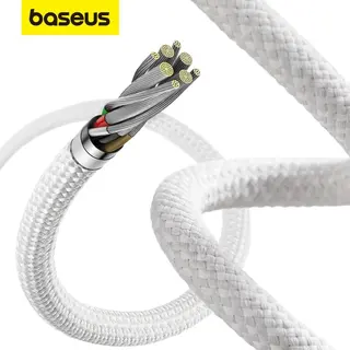 Cabo de dados turbo 100W nylon dynamic fast charging - 1m Baseus — foto do produto