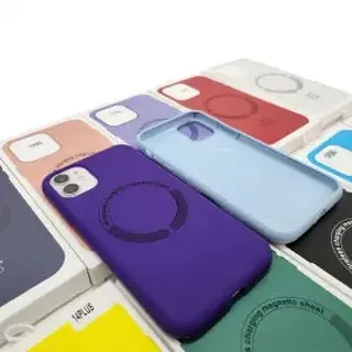Capinha MagSafe colors aveludada — foto do produto
