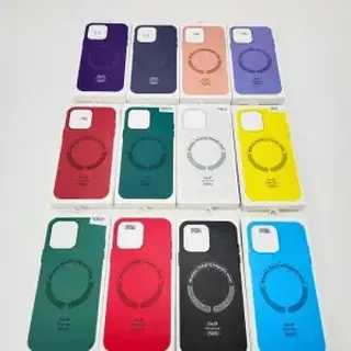 Capinha MagSafe colors aveludada — foto do produto