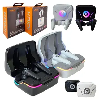 Fone de ouvido TWS gamer com LED RGB - KAIDI - KD-G1 — foto do produto