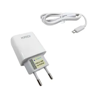 Kit carregador turbo PD 20W - KAIDI - KD-108 — foto do produto