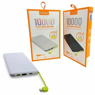 Carregador portátil powerbank 10.000mAh KAIDI KD-951 — foto do produto