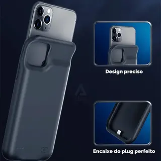 Capa carregadora compatível com iPhone - power bank — foto do produto