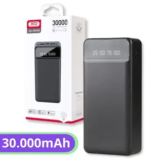 Carregador portátil powerbank 30000mAh 2A - XO-PR164 — foto do produto
