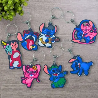 Chaveiro emborrachado lilo stitch - unidade sortido — foto do produto