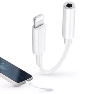Adaptador Lightning para fone de ouvido P2 3.5mm — foto do produto