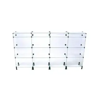 Balcão de vidro 200l x 100A x 30p cm — foto do produto