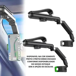 Suporte de celular para quebra sol do carro rotação 360° — foto do produto