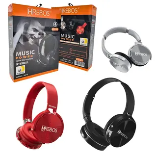 Fone de ouvido headphone Bluetooth - Hrebos - HS-95 — foto do produto