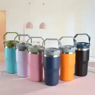 Garrafa térmica inox flip tumblr 900ml - GDR0885 — foto do produto