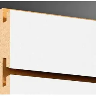 Painel canaletado 1,22 x 0,61m — foto do produto