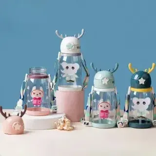 Squeeze infantil com orelhas 600ml