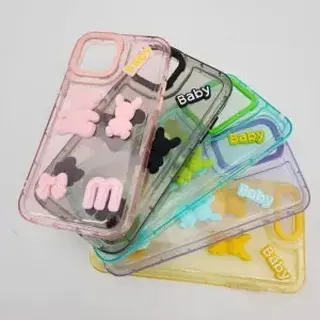 Capinha TPU color stickers 3D — foto do produto