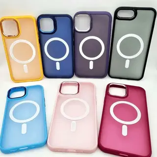 Capinha space magnetic fosca com MagSafe para iPhone - cores sortidas — foto do produto
