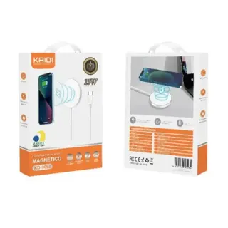 Carregador magnético indutivo 15W - KAIDI - KD-9092 — foto do produto