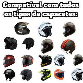 Fone para capacete moto Bluetooth 5.3 sem fio com microfone MCSB Y10 — foto do produto