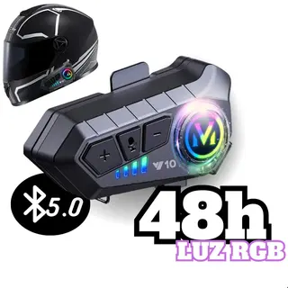 Fone para capacete moto Bluetooth 5.3 sem fio com microfone MCSB Y10 — foto do produto