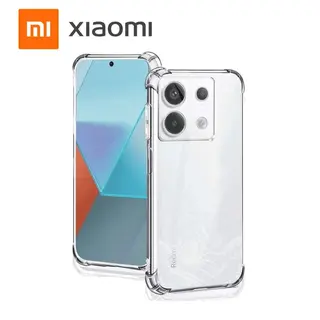 Capinha anti shock com bordas reforçadas compatível com Xiaomi