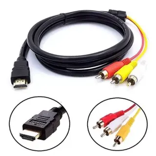 Cabo HDMI x 3rca Kapbom — foto do produto