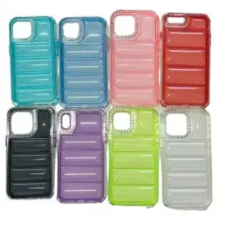 Capinha antishock puffer bumper 2 em 1 — foto do produto