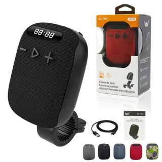 Caixa de som Bluetooth com suporte para bicicleta - AL-7912