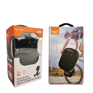 Caixa de som Bluetooth com suporte para bicicleta - AL-7912 — foto do produto