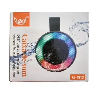 Caixa de som Bluetooth 3W com suporte para bicicleta - AL-7913 — foto do produto