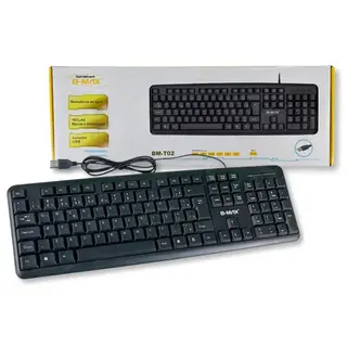 Teclado USB 2.0 ABNT2 com fio B-Max- BM-T02
