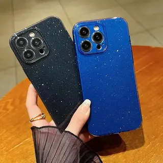 Capinha TPU silicone glítter — foto do produto