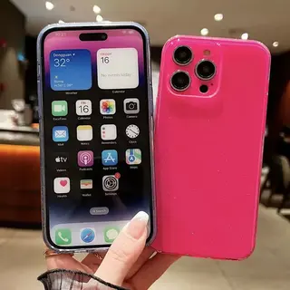 Capinha TPU silicone glítter — foto do produto