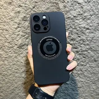Case compatível com iPhone com destaque da maçã — foto do produto