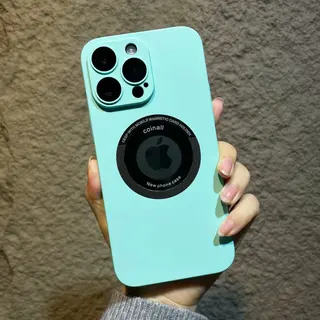 Case compatível com iPhone com destaque da maçã — foto do produto