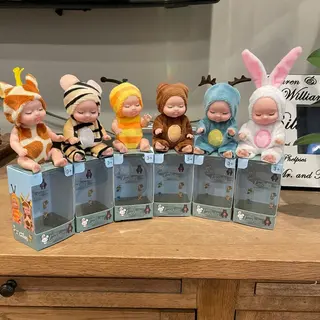 (kit 1) 6 mini reborns bichinhos — foto do produto