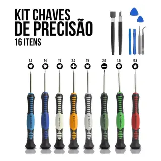 Kit chaves de precisão para manutenção de celular Exbom PRO-CKP2811 — foto do produto
