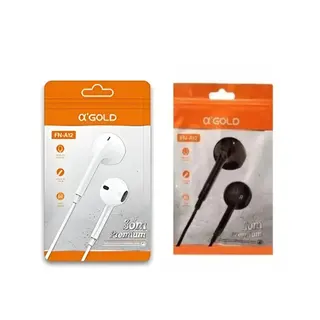 Fone de ouvido som preto ou branco FN-A12 a'Gold — foto do produto