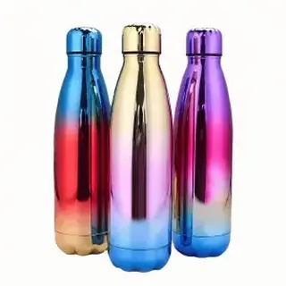 Garrafa térmica inox degradê furta-cor 500ml - Caerus - CRS-1676 — foto do produto