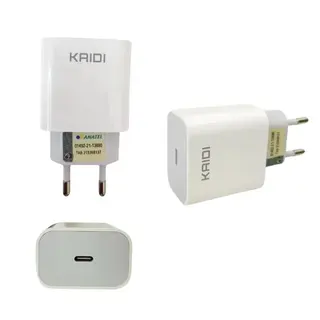 Fonte / carregador turbo PD USB-c 20W - KAIDI - KD-108 — foto do produto