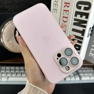 Case compatível com iPhone de vidro temperado fosco - vitra pro — foto do produto