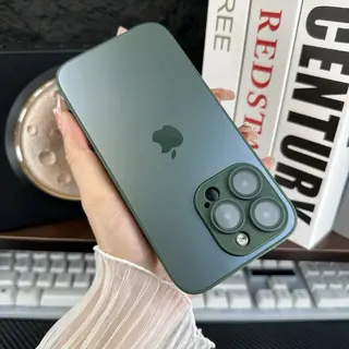 Case compatível com iPhone de vidro temperado fosco - vitra pro — foto do produto