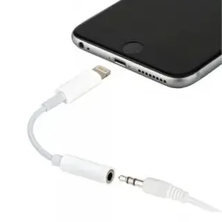 Adaptador iOS Lightning para fone P2 3.5mm - Lehmox - LE-870 — foto do produto