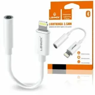 Adaptador iOS Lightning para fone P2 3.5mm - Lehmox - LE-870 — foto do produto
