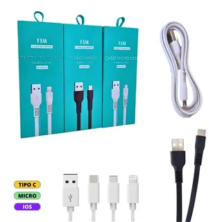 Cabo de dados USB 2.1A 1.2m - FAM — foto do produto