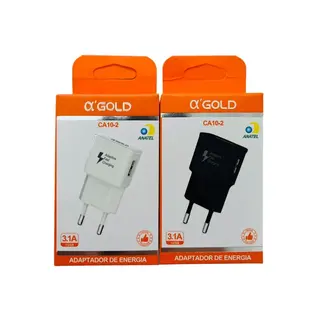 Kit 10 fontes / carregador USB 5V / 3.1A - a'Gold - CA10-2 — foto do produto