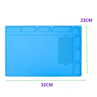 Manta tapete antiestática em silicone para manutenção de eletrônicos — foto do produto