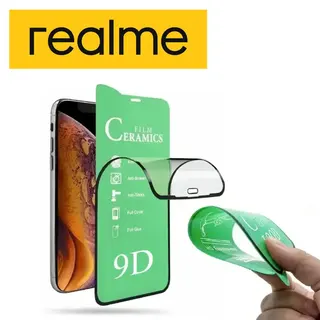 Película flexível nano ceramica 9D - Realme