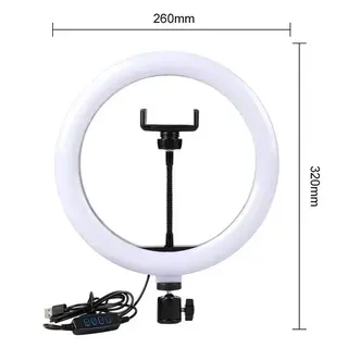 Ring light 10" com suporte para celular — foto do produto