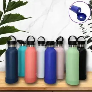 Garrafa térmica inox fosca 500ml - GDR-1049 — foto do produto