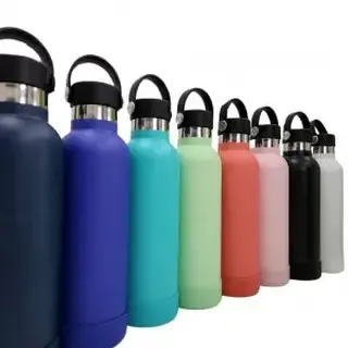 Garrafa térmica inox fosca 500ml - GDR-1049 — foto do produto
