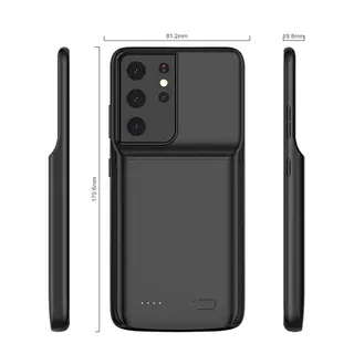 Capa carregadora compatível com Samsung - power bank — foto do produto
